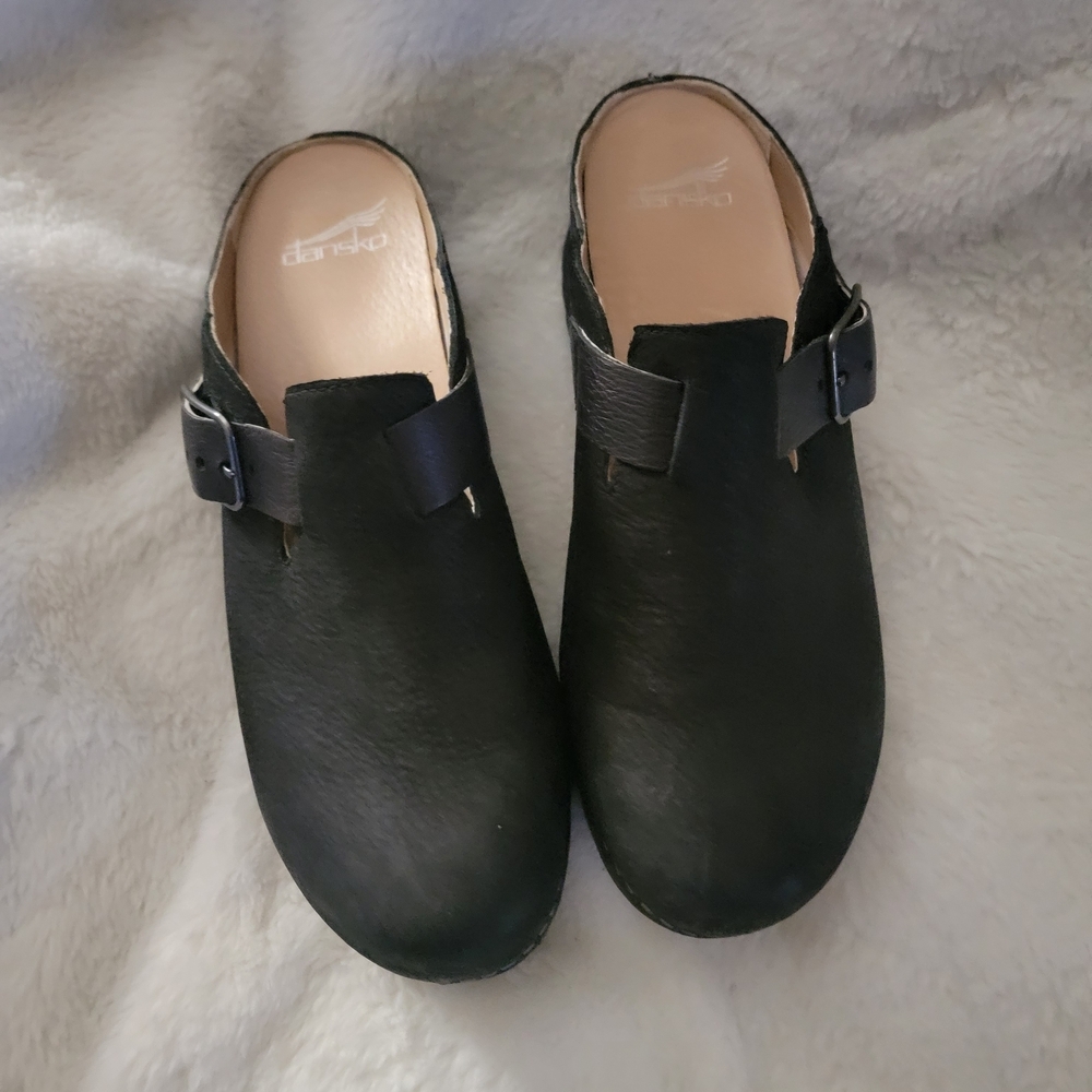 Dansko Women's Black Slip-On Shoes